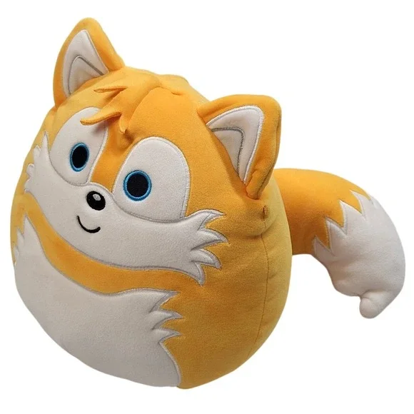 Sonic The Hedgehog Tails Plush Stuffed Animal Yellow 8 inch Preloved Collectible - Picture 3 of 13